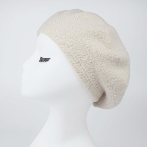 AICHUAN Womens Winter Beret Hat, Angora Knitted Beanie Cap Fall Winter French Classic Beret in Kuwait