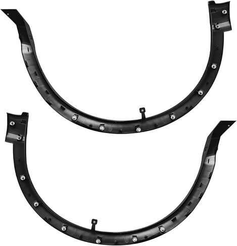 Rogue Wheel Fender Flares Cover - Front Driver and Passenger Sid LH & RH Pair for Nissan Rogue Sport 2.0L 2017 2018 2019 2020 2021, Wheel Housing Molding, Black (2017-2021 Rogue Sport) in Kuwait