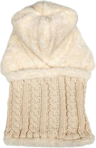 HUAMULAN Women Winter Beanie Hats One Piece Fleece Lined Knit Balaclavas Mask Set Skull Neck Circle Scarf Ski Snow Hat Pompom in Saudi Arabia