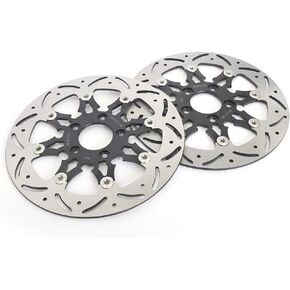 TOFR 11.5" Brake Rotor Disc Front Rear Floating for Harley Touring Road King Electra Glide 00-07 Dyna Super Wide Glide Low Rider 00-05 Sportster 883 1200 00-13 Softail Heritage Classic Standard 00-23 in Kuwait