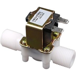 1/2" Plastic Solenoid Valve 12V 24V 220V Pneumatic Pressure Controller Switch(24VDC) in Kuwait