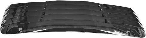 Ikon Motorsports ، Window Counver متوافق مع 2008-2023 Dodge Challenger ، Gloss Black Sun Shade Cover الخلفية الزجاج الأمامي ، 2009 2010 2011 2013 2014 2015 2015 2017 2018 2019 2020 in Kuwait