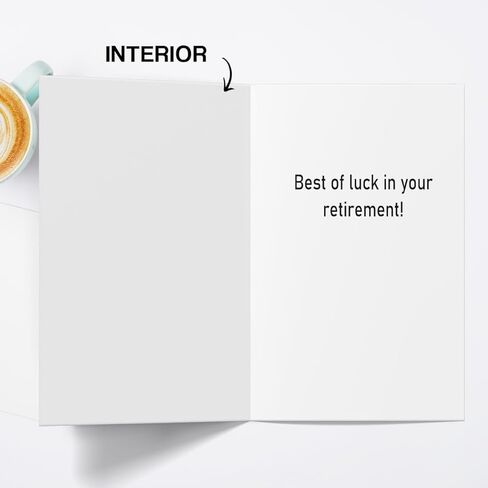 Funny Retirement Card for Men Women,Happy Retiring Card for Colleague,Congratulation Retirement Gifts for Him Her,Coworker Leaving Work Card in Kuwait