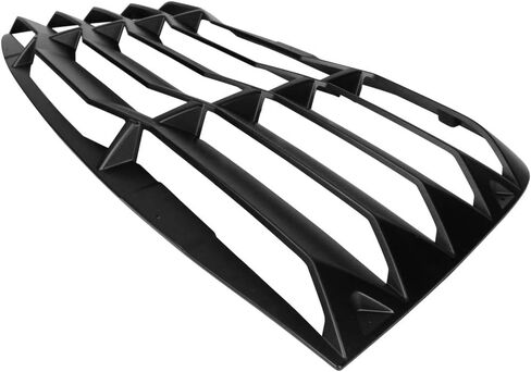 Ikon Motorsports ، Window Counver متوافق مع 2008-2023 Dodge Challenger ، Gloss Black Sun Shade Cover الخلفية الزجاج الأمامي ، 2009 2010 2011 2013 2014 2015 2015 2017 2018 2019 2020 in Kuwait