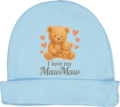 inktastic I Love My Mawmaw Teddy Bears Baby Beanie Hat in Saudi Arabia