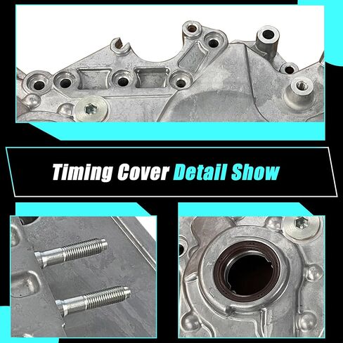 21350-2E310 تغطية زيت سلسلة توقيت المحرك متوافق مع Hyundai Tucson 2014-2021 Kia Forte Forte5 2014-2018 Soul 2014-2019 2.0L 213502E350 in Saudi Arabia