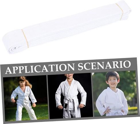 TOYANDONA Lightweight Karate Belt Waist Wrap for Martial Arts Breathable Comfortable Durable Taekwondo Kicking in Saudi Arabia