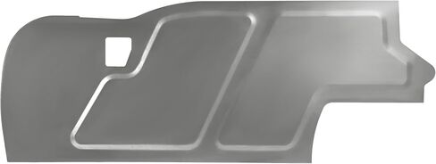 لوحة جدار الحماية Kuafu مع تصميم لفة الخرزة متوافق مع 1968-1972 Chevy Chevrolet Chevelle Malibu/El Camino/Concours/Base/Nomad Wagon/SS/Pontiac GTO Base anti-Rust Steel Shield Shield Shield in Saudi Arabia