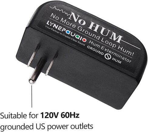 Huiop Plug-in AC Buzz Killer ، AC Ground Loop Love Eliminator Plug-in AC Buzz Killer Hum Eliminator Cannermeller in Kuwait