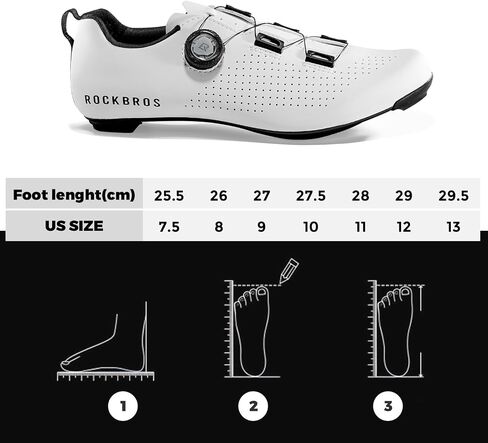 Rockbros Men Cycling Shoes CR5 مع T500 Carbon Fiber Sole ، متوافق مع Peloton & Look Delta/SPD ، وأحذية دراجة خفيفة الوزن قابلة للتنفس in Saudi Arabia