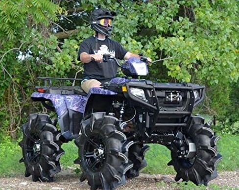SuperATV Heavy-Duty Front Bumper for Polaris Sportsman 450 / 500 / 600 / 700 / 800 (See Fitment) | Blocks Brush / Debris | Black, Textured Finish | Easy Bolt-On Install | Protects Entire Front End! in Saudi Arabia