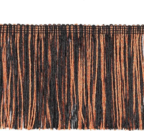 Trims by the Yard 5 Yards of 4" Glitter Chainette Fringe Trim, Christmas Multi in Saudi Arabia