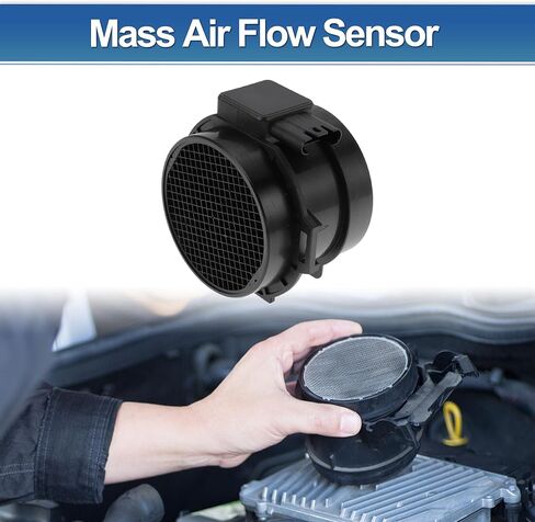 Mass Air Flow Sensor Assembly No.13627566983 MAF Air Flow Sensor for BMW 325Ci E46 2003-2006(Engine Code M56) Plastic Metal 1 Pc in Saudi Arabia