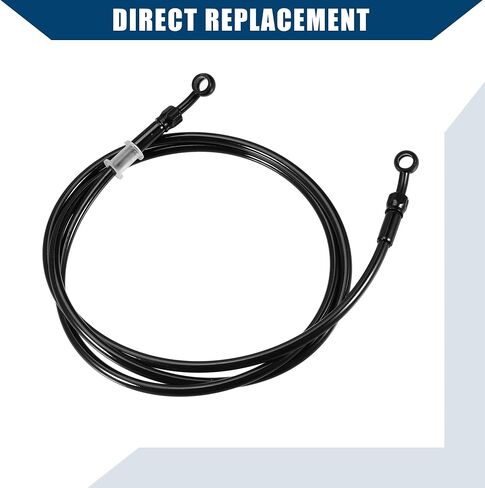 Brake Hose Motorcycle Hydraulic Brake Line Oil Hose Pipe Fitting with Banjo/Inner for ATV Motorcycle Motocross/Durable 170cm Length / 1 Set in Saudi Arabia