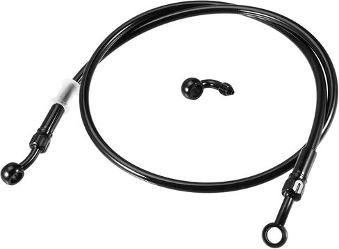 Brake Hose Motorcycle Hydraulic Brake Line Oil Hose Pipe Fitting with Banjo/Inner for ATV Motorcycle Motocross/Durable 100cm Length / 1 Set in Saudi Arabia