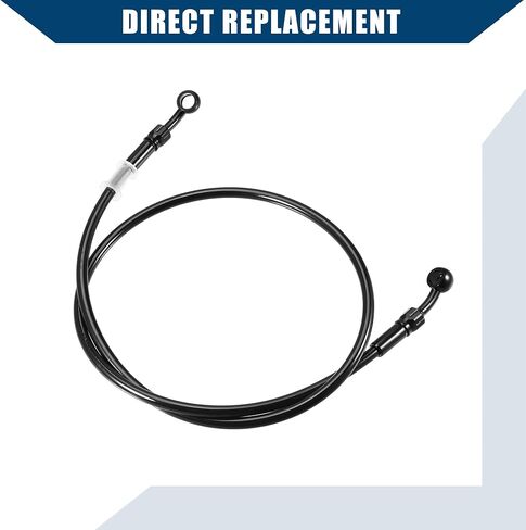 Brake Hose Motorcycle Hydraulic Brake Line Oil Hose Pipe Fitting with Banjo/Inner for ATV Motorcycle Motocross/Durable 100cm Length / 1 Set in Saudi Arabia