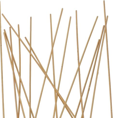 50pcs حامل بطاقة الأسلاك المعدنية الذهبية ، مقاطع مذكرات 6 بوصات ، مقاطع من الأزهار القابلة لإعادة الاستخدام ، مقاطع لالتقاطات لحفل الزفاف ، حامل بطاقة مكان لترتيب الزهور (جولة) in Kuwait