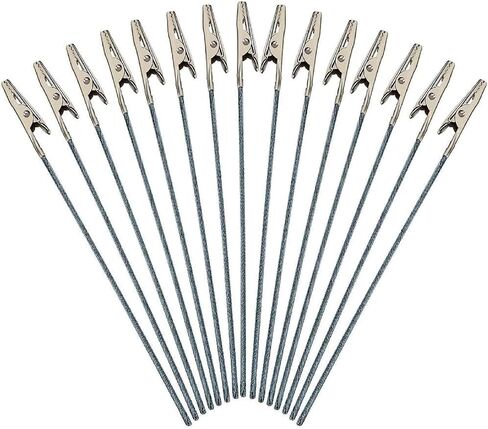 20 Pcs Metal Wire Alligator Clips, Long-Tailed Alligator Clamp Photo Clip Holder, Clip Photo Holders in Saudi Arabia