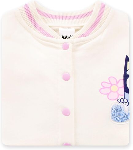 Bluey Jacket, Long Sleeve Girls Jacket, Kids Cotton Bomber Jackets, Girls Clothing in Saudi Arabia