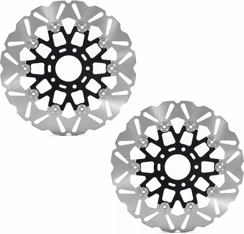 TOFR 11.5" Floating Front Brake Rotors Disc for Harley Touring Road King Electra Glide 2000-2007 Sportster 883 1200 XL R S Dyna Super Glide Convertible FXDS Low Rider 2pc in Saudi Arabia
