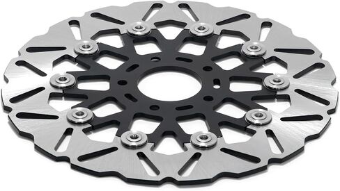 TOFR 11.5" Floating Front Brake Rotors Disc for Harley Touring Road King Electra Glide 2000-2007 Sportster 883 1200 XL R S Dyna Super Glide Convertible FXDS Low Rider 2pc in Saudi Arabia