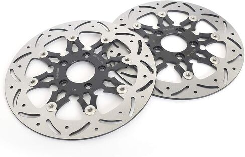 TOFR 11.5 "فرامل دوار القرص الأمامي الخلفي العائمة لطريق هارلي جولة King Electra Glide 00-07 Dyna Super Wide Glide Low Rider 00-05 Sportster 883 1200 00-13 Softail Heritage Classic 00-23 in Kuwait