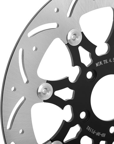 TOFR 11.5 "فرامل دوار القرص الأمامي الخلفي العائمة لطريق هارلي جولة King Electra Glide 00-07 Dyna Super Wide Glide Low Rider 00-05 Sportster 883 1200 00-13 Softail Heritage Classic 00-23 in Kuwait