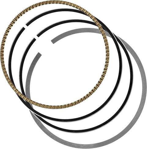 Caltric 13101-KRN-670 13011-KRN-A10 حلقات المكبس متوافقة مع Honda CRF250R 2004-2005 2008-2009 / CRF250X 2004-2006 in Saudi Arabia