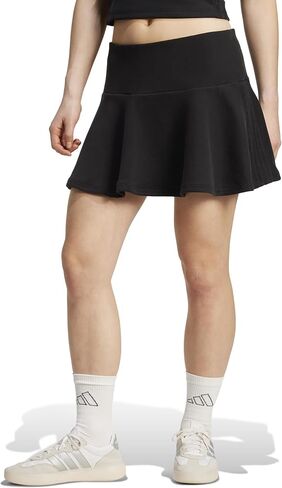 adidas Women's Seasonal Essentials 3-Stripes French Terry Skirt in Saudi Arabia