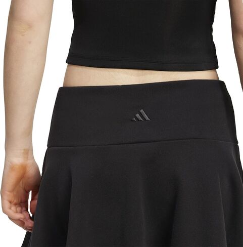 adidas Women's Seasonal Essentials 3-Stripes French Terry Skirt in Saudi Arabia