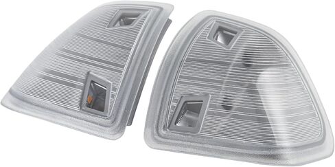 68302828AA 68302829AA 1 Pair Left and Right Side Mirror Turn Signal Lights Clear Cover Lens Compatible with Dodge Ram 1500 2500 3500 2010-2018 Truck 4500 5500 2011-2014 68067758AA 68087759AA in Saudi Arabia