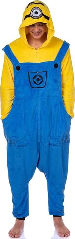 Minions Union Suit Character Design Adult Kigurumi Costume Pajamas Loungewear in Saudi Arabia