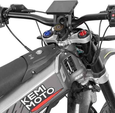 قفل الجذعية Kemimoto لـ Surron Talaria Spacer مع قاعدة قبعة أعلى مقود وجوز متموجة مع الدراجة الترابية Sur -Ron Light Bee X S X260 Ultrabee L1E/L3E Talaria Segway X260 X160 in Saudi Arabia