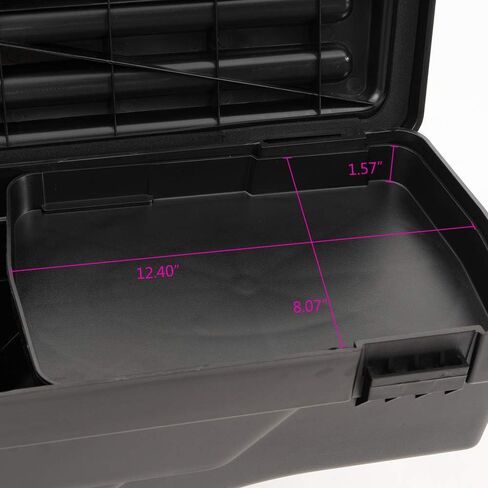G-PLUS TRUCK BED BED BOX TOOL BOX متوافق مع 2007-2020 TOYOTA TUNDRA BLACK REAT TOOL in Kuwait