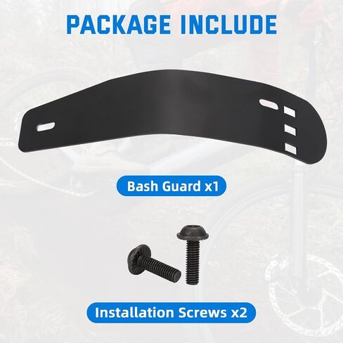 for Specialized Turbo Levo gen4 Bash Guard Engine Guard Plate, E-Bike Mountain Bike Lower Frame Guard Cover Protection, Motor Guard Cover, Lightweight Mountain Bike Engine Shield, Black in Saudi Arabia