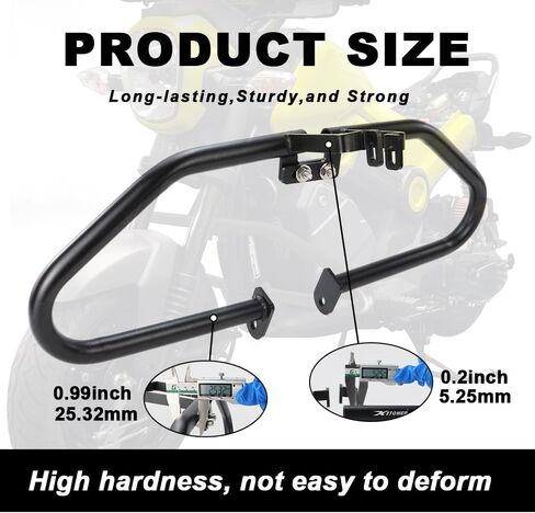 واقي محرك الدراجات النارية Xitomer متوافق مع Navi 110 2025 2024 2023 2022 Crash Bar Steel Protector Pumper Hosts in Kuwait