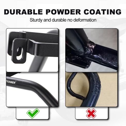 واقي محرك الدراجات النارية Xitomer متوافق مع Navi 110 2025 2024 2023 2022 Crash Bar Steel Protector Pumper Hosts in Kuwait