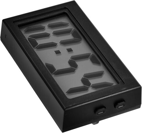 Ciieeo Mini Dashboard Clock with Precise Display Compact Portable Design for Car Desk and Bedside Use Multifunctional Vehicle Clock with Clear LCD Screen in Saudi Arabia