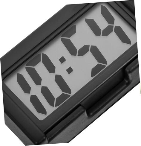 Ciieeo Mini Dashboard Clock with Precise Display Compact Portable Design for Car Desk and Bedside Use Multifunctional Vehicle Clock with Clear LCD Screen in Saudi Arabia