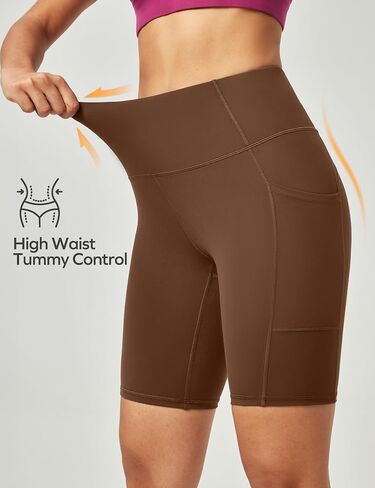 Ewedoos السائق السراويل النساء البطن التحكم تجريب السراويل مع 3 جيوب عالية الخصر ضغط الصالة الرياضية الجري اليوغا السراويل النساء in Saudi Arabia