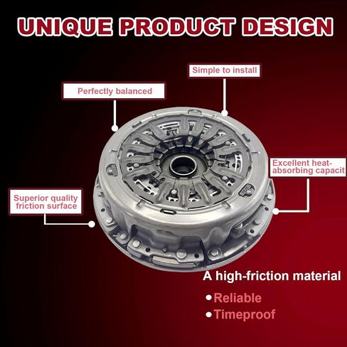 Automatic Transmission Dual Clutch Fork Kit Replacement, suitable for 2012-2019 Ford Focus, Fiesta, B-MAX onwards, Replace# 6DCT250，DPS6，602000800 in Saudi Arabia