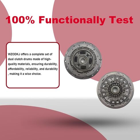 Automatic Transmission Dual Clutch Fork Kit Replacement, suitable for 2012-2019 Ford Focus, Fiesta, B-MAX onwards, Replace# 6DCT250，DPS6，602000800 in Saudi Arabia
