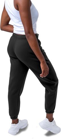 3 Pack Sweatpants Women, Comfortable Womens Sweatpants, Fleece Womens Elastic Cuff Joggers (Available in Plus) in Kuwait
