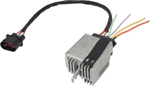 SCITOO Radiator Cooling Fan Control Module Compatible with 2002 2003 2004 2005 2006 2007 2008 for Audi A4 for Audi A4 Quattro 2002 2003 for Audi A6 in Saudi Arabia