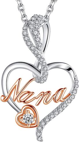 BFF&UNICORN Gifts for Women, Mom Nana Grandma Necklace for Women, Birthday Mothers Day Jewelry Gifts for Mom Grandma Wife from Daughter Son in Saudi Arabia