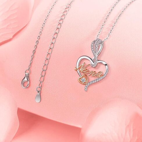 BFF&UNICORN Gifts for Women, Mom Nana Grandma Necklace for Women, Birthday Mothers Day Jewelry Gifts for Mom Grandma Wife from Daughter Son in Saudi Arabia