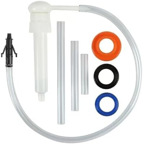 Automotive Fluid Transfer Hand Pump, 30cc Capacity for Gallon Bottles, Oil and Antifreeze Transfer, Wide Mouth Quart Bottles in Saudi Arabia