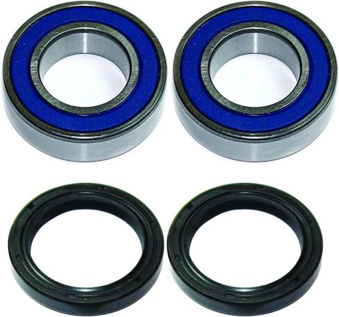 Caltric Front Wheel Hub Ball Ball & Seal Kit متوافق مع Kawasaki Mule 4010 Kaf620 4x4 2009-2016 in Kuwait