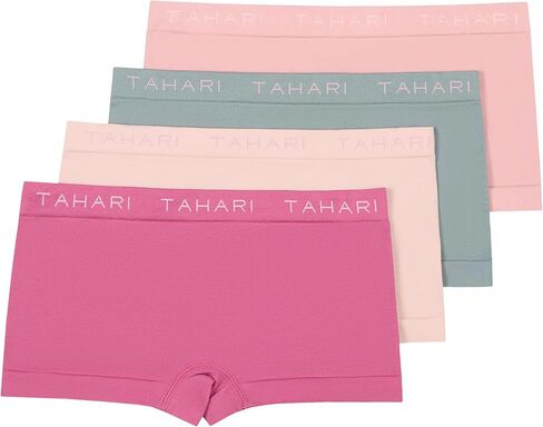 Tahari 4 عبوات فتيات بوي قصير الملابس الداخلية متعددة اللباس الداخلي in Kuwait