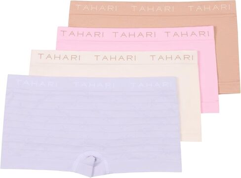 Tahari 4 عبوات فتيات بوي قصير الملابس الداخلية متعددة اللباس الداخلي in Kuwait